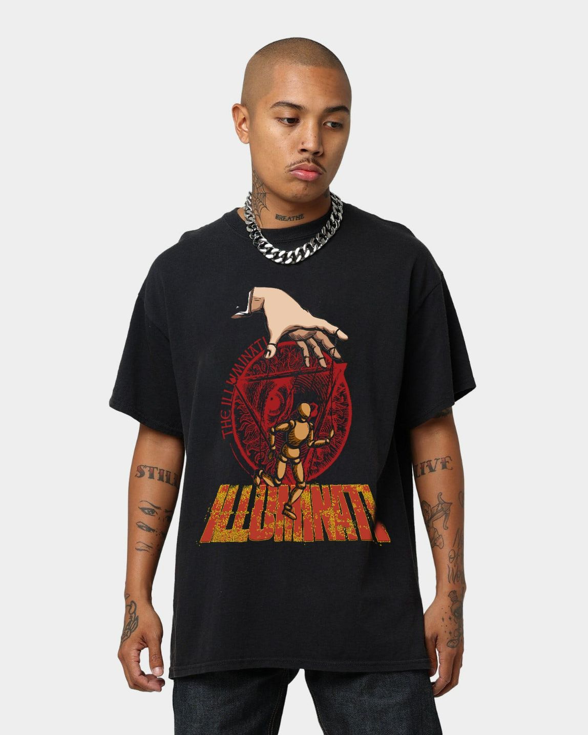 Vintage Illuminati All Seeing Eye T-Shirt Vintage Illuminati All Seeing Eye T-Shirt