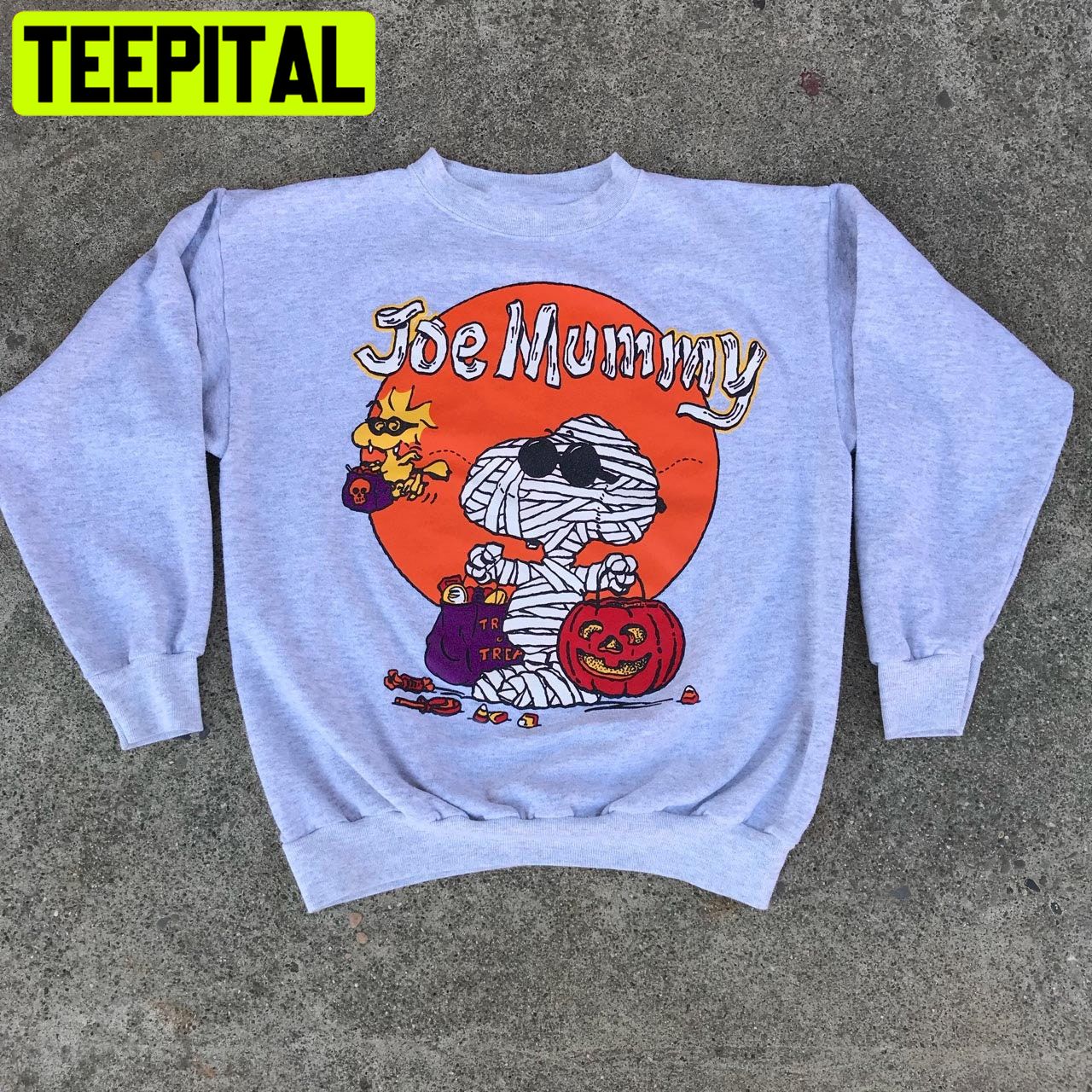 Vintage Peanuts Joe Mummy Snoopy Halloween Trending Unisex Shirt Vintage Peanuts Joe Mummy Snoopy Halloween Trending Unisex Shirt