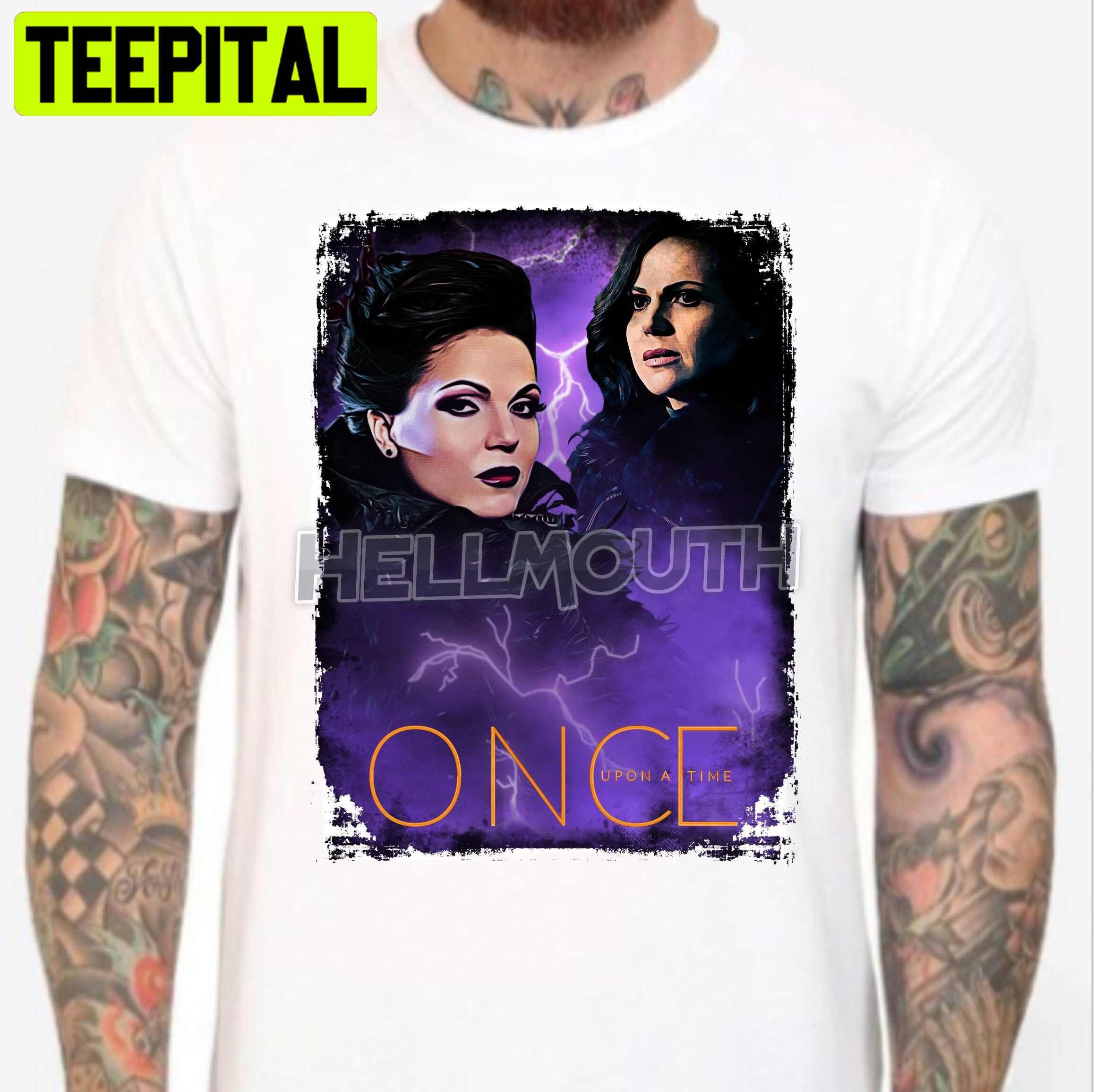 Vintage Regina Mills Evil Queen Once Upon A Time White Halloween Trending Unsiex T-Shirt Vintage Regina Mills Evil Queen Once Upon A Time White Halloween Trending Unsiex T-Shirt