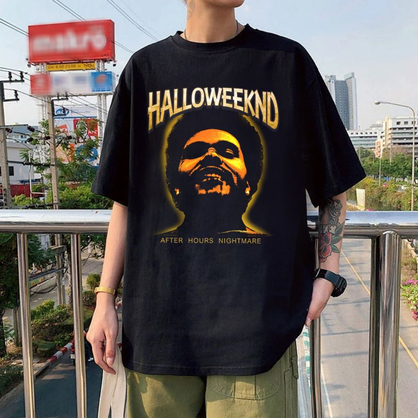 Vintage Style The Halloweeknd Nightmare T-Shirt Vintage Style The Halloweeknd Nightmare T-Shirt