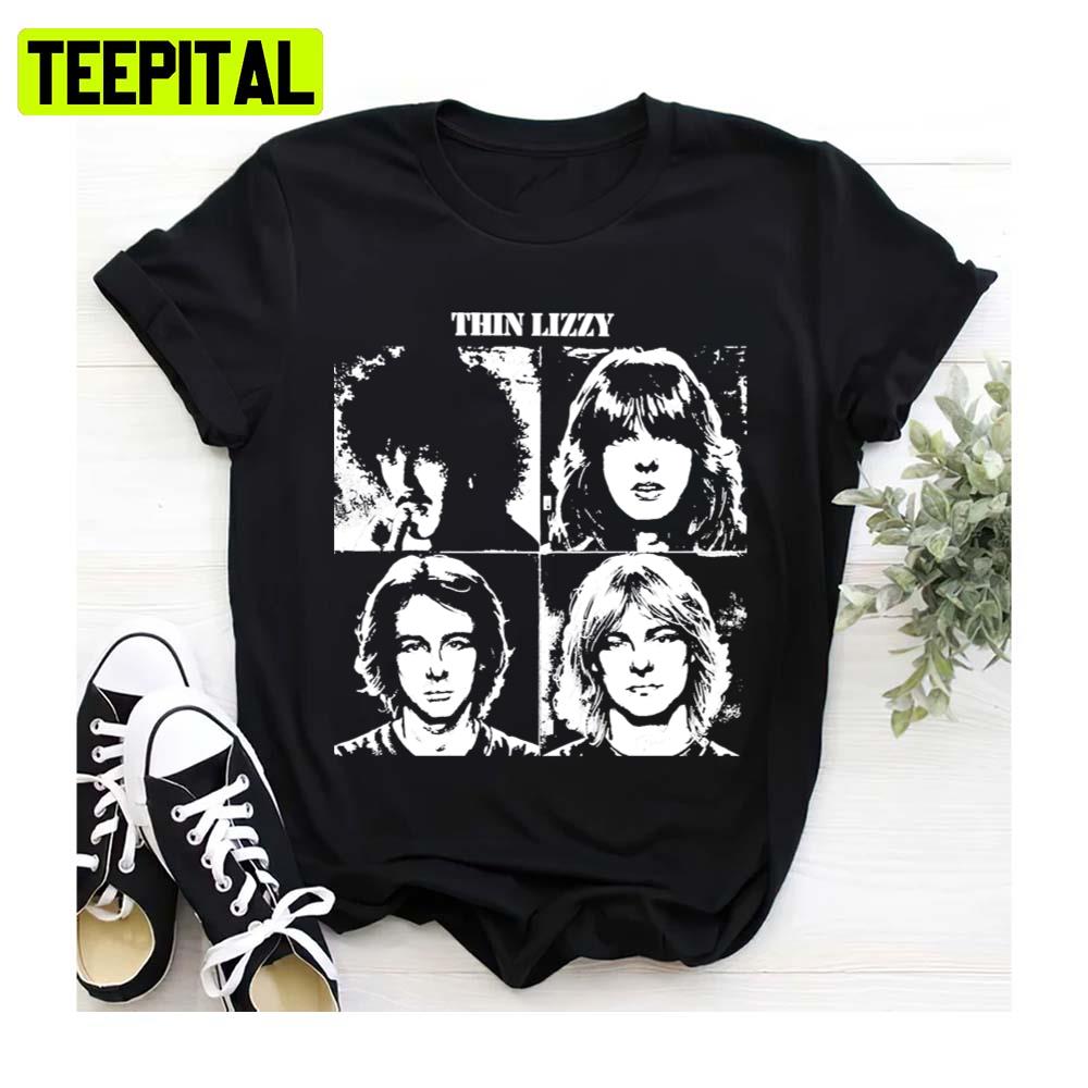 Vintage Thunder And Lightning Thin Lizzy 70s Unisex Sweatshirt Vintage Thunder And Lightning Thin Lizzy 70s Unisex Sweatshirt