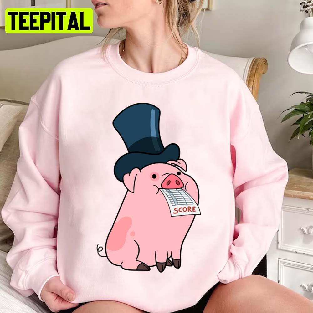 Waddles Funny Pig Design Unisex Sweatshirt Waddles Funny Pig Design Unisex Sweatshirt
