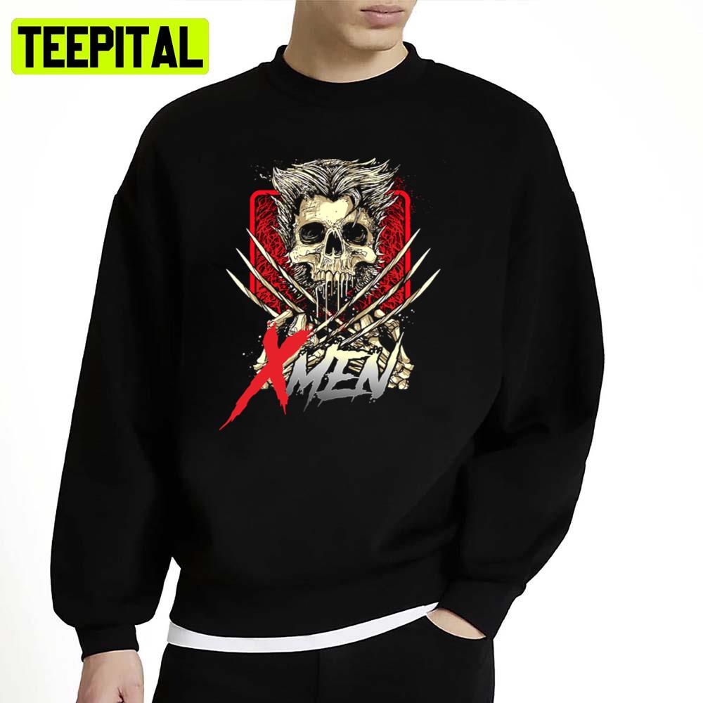 Wesmen The Xman Marvel Halloween Illustration Unisex Sweatshirt Wesmen The Xman Marvel Halloween Illustration Unisex Sweatshirt