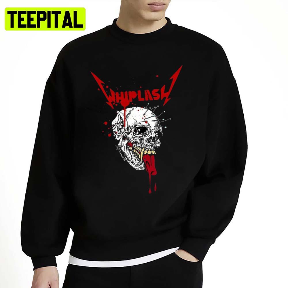 Whiplash Skull Art Status Quo Unisex Sweatshirt Whiplash Skull Art Status Quo Unisex Sweatshirt