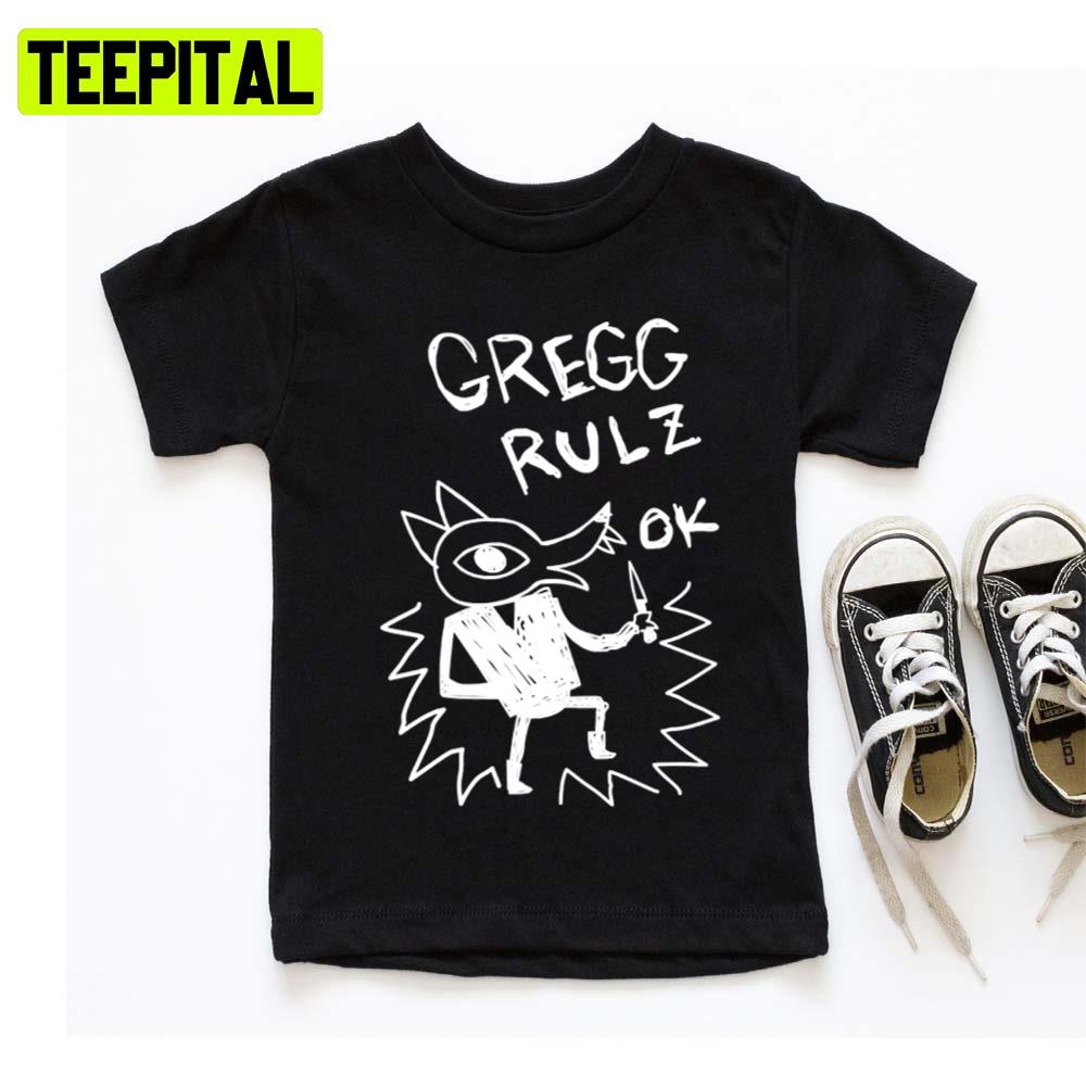 White Design Gregg Rulz Ok Night In The Woods Hoodie White Design Gregg Rulz Ok Night In The Woods Hoodie