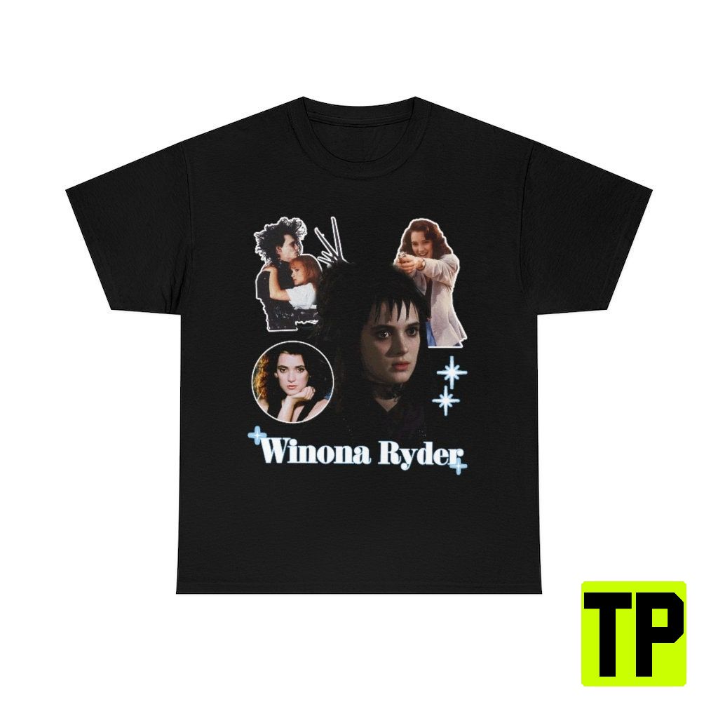 Winona Ryder 80s 90s Y2k Styled T Unisex Shirt Winona Ryder 80s 90s Y2k Styled T Unisex Shirt