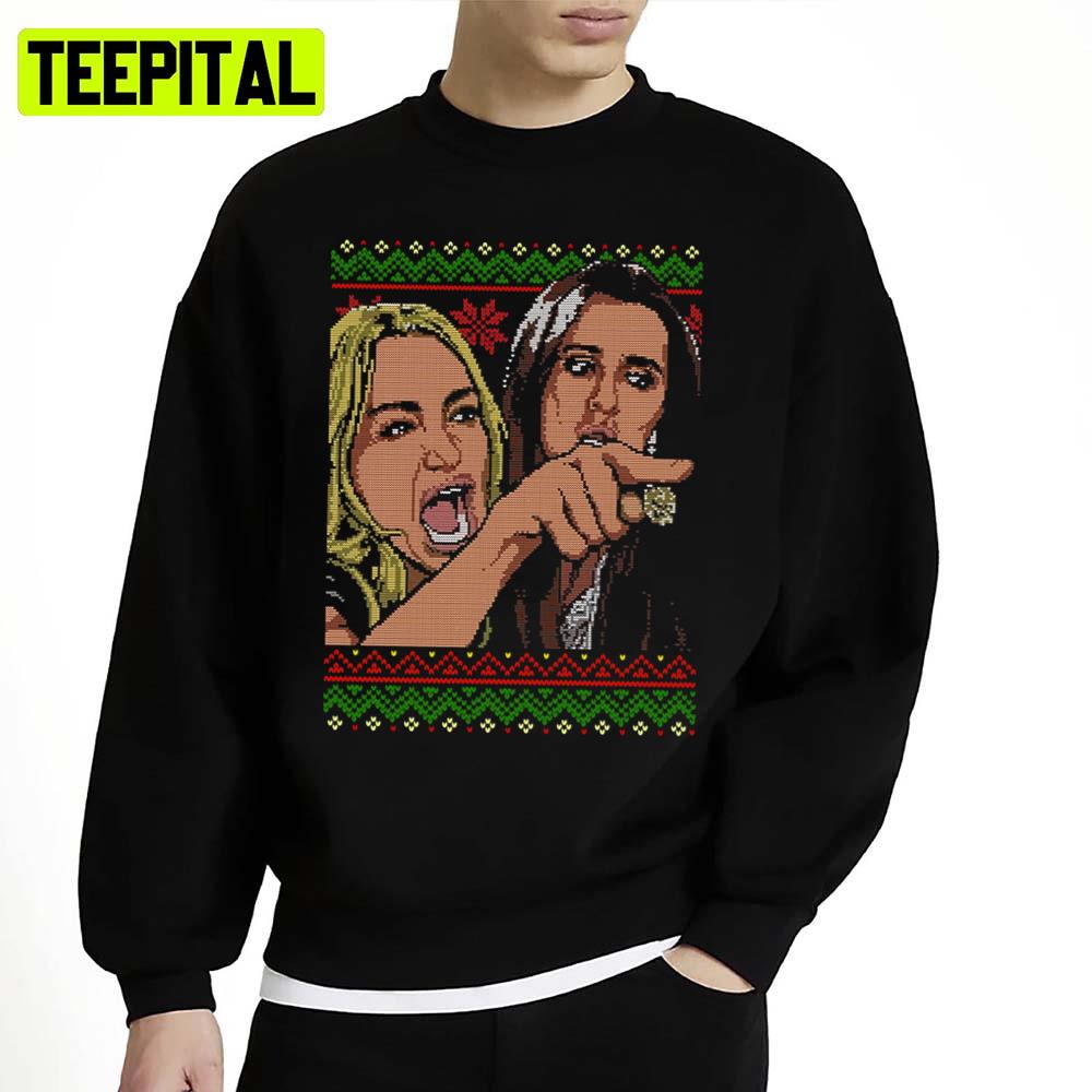 Woman Yelling At Cat Meme Ugly Unisex Sweatshirt Woman Yelling At Cat Meme Ugly Unisex Sweatshirt
