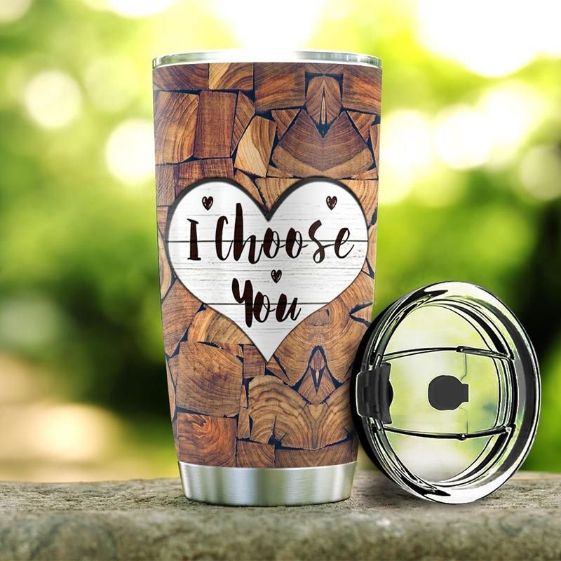 Wooden Couple Stainless Steel Cup Wooden Couple Stainless Steel Cup