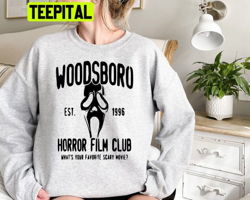 Woodsboro Horror Club Scream-Ghost Halloween Trending Unisex Shirt