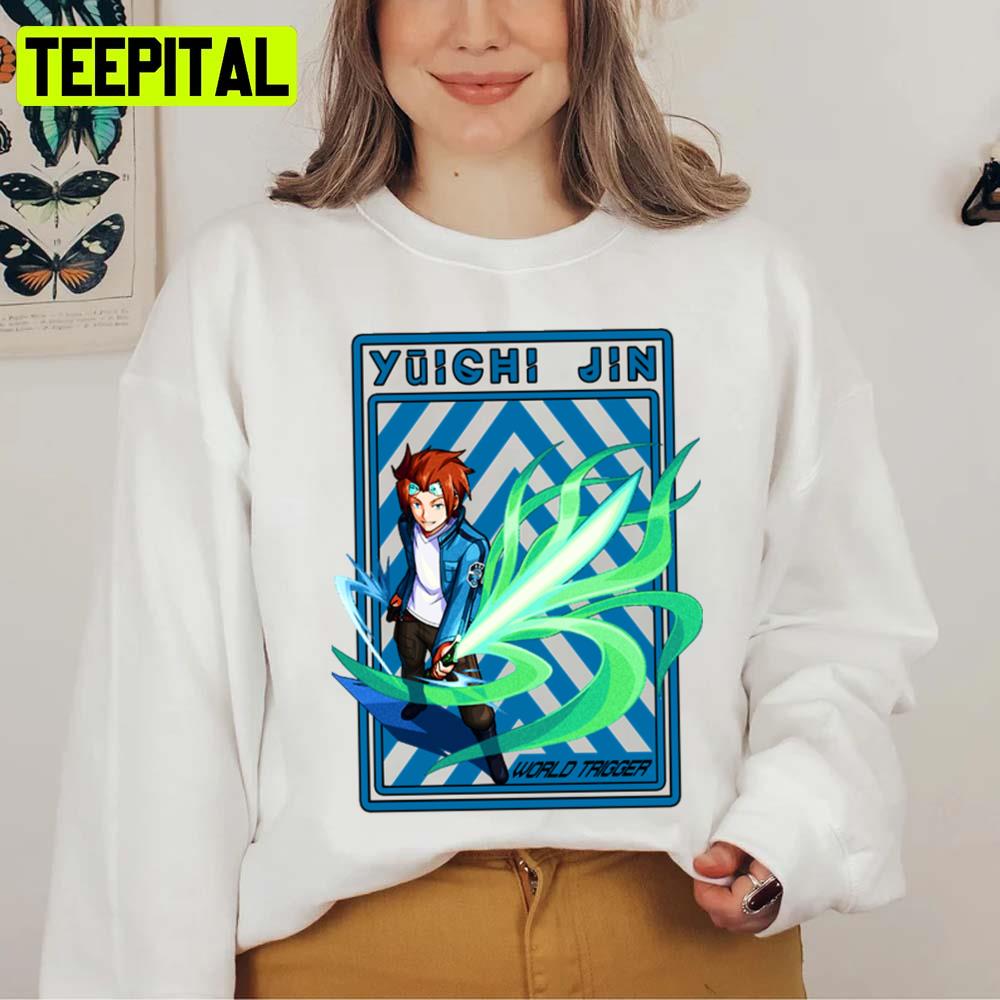Yochi Jin Osamu Mikumo World Trigger Unisex T-Shirt Yochi Jin Osamu Mikumo World Trigger Unisex T-Shirt