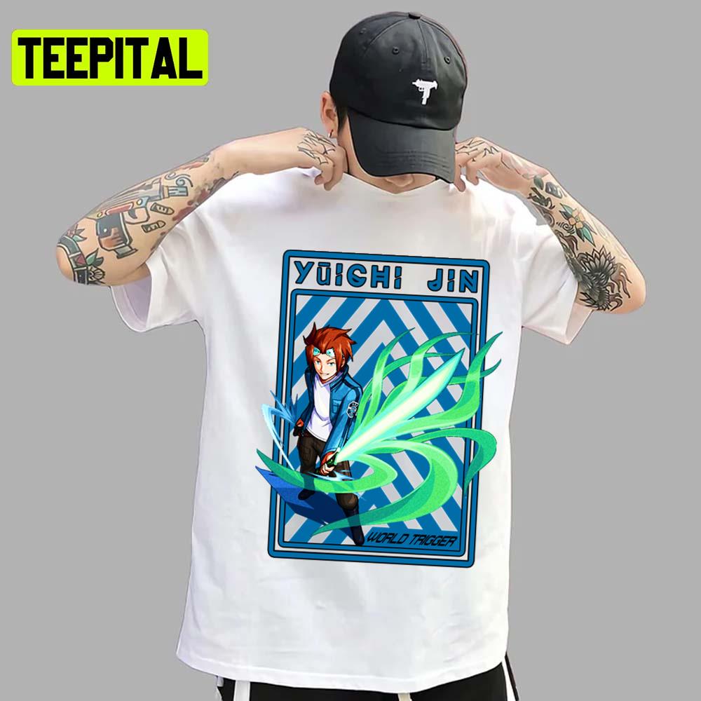 Yochi Jin Osamu Mikumo World Trigger Unisex T-Shirt Yochi Jin Osamu Mikumo World Trigger Unisex T-Shirt