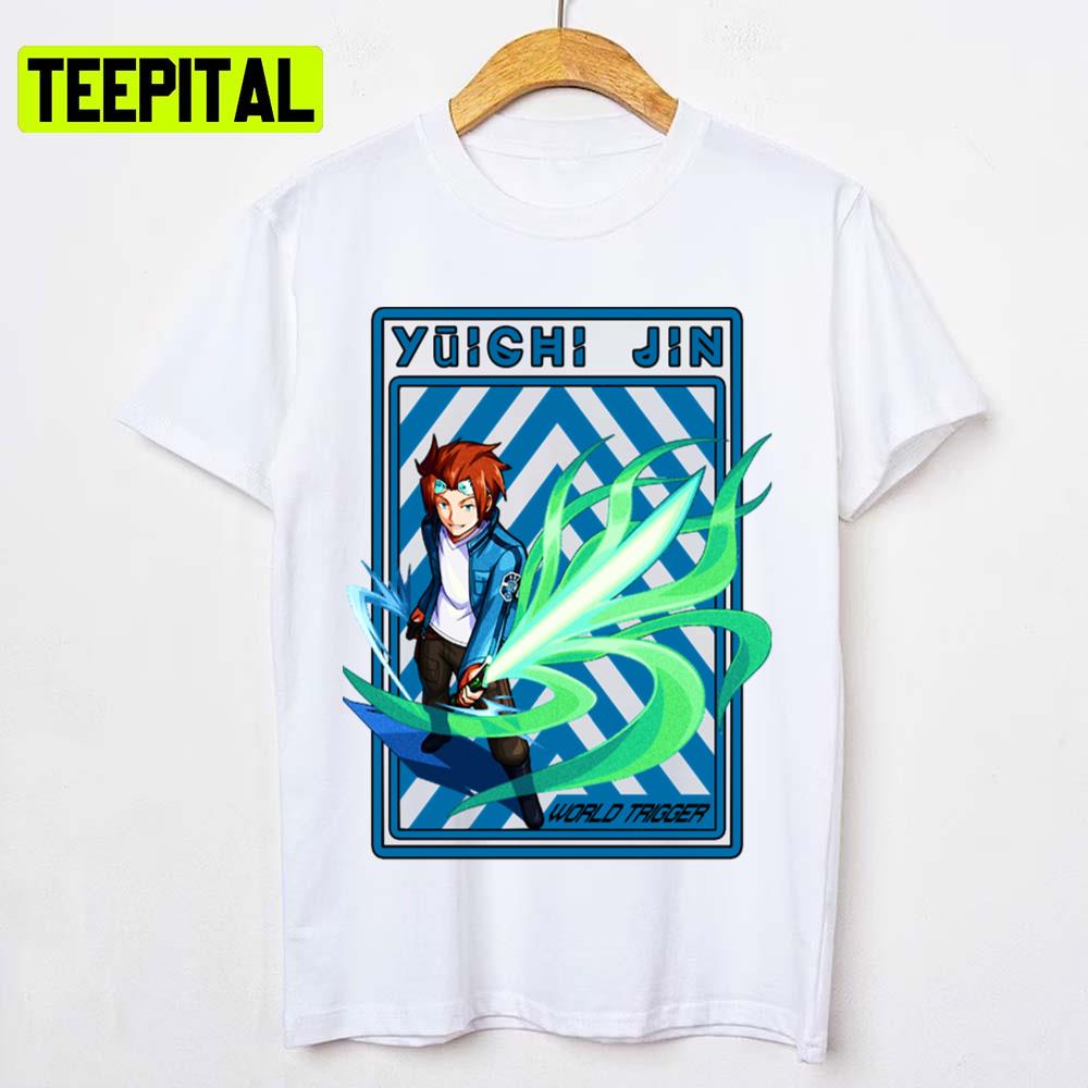 Yochi Jin Osamu Mikumo World Trigger Unisex T-Shirt Yochi Jin Osamu Mikumo World Trigger Unisex T-Shirt