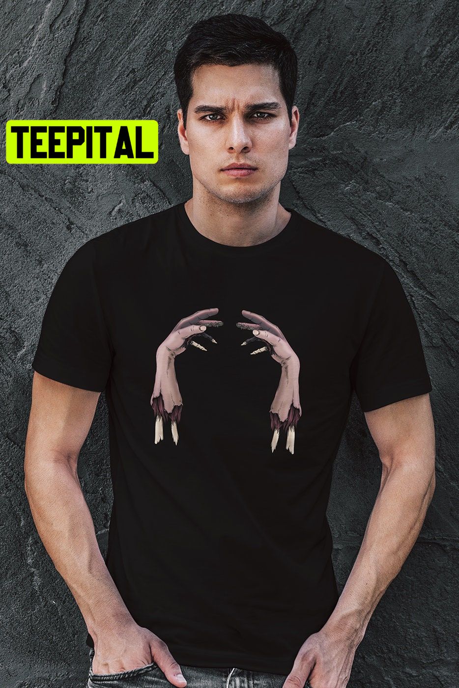 Zombie Hands Halloween Trending Unisex Shirt Zombie Hands Halloween Trending Unisex Shirt