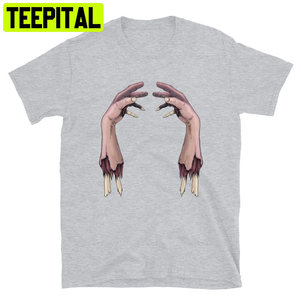 Zombie Hands Halloween Trending Unisex Shirt Zombie Hands Halloween Trending Unisex Shirt