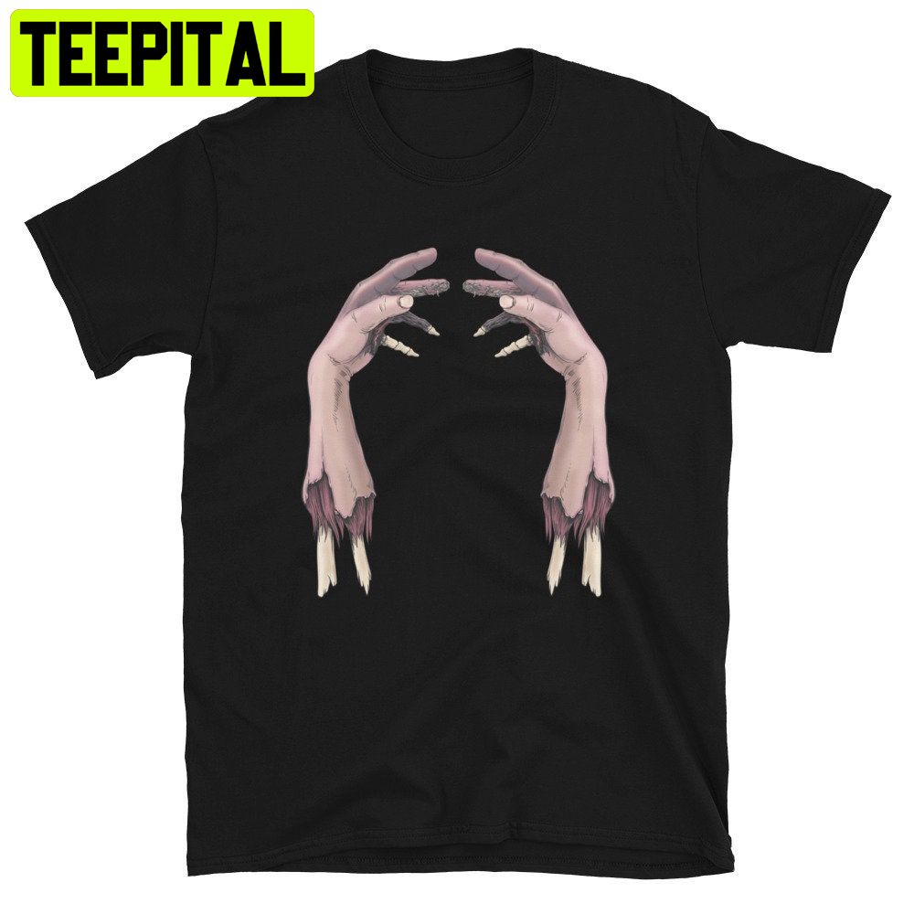 Zombie Hands Halloween Trending Unisex Shirt Zombie Hands Halloween Trending Unisex Shirt