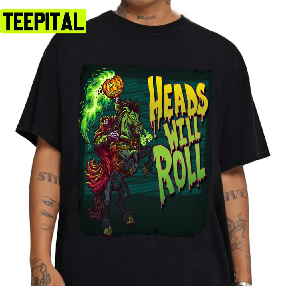 Zombie Riding A Horse Heads Will Roll Unisex Sweatshirt Zombie Riding A Horse Heads Will Roll Unisex Sweatshirt