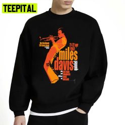 1961 Design Miles Davis Live Poster Unisex Sweatshirt