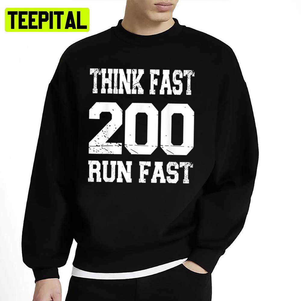 200 Think Fast Chad Powers Unisex Sweatshirt 200 Think Fast Chad Powers Unisex Sweatshirt