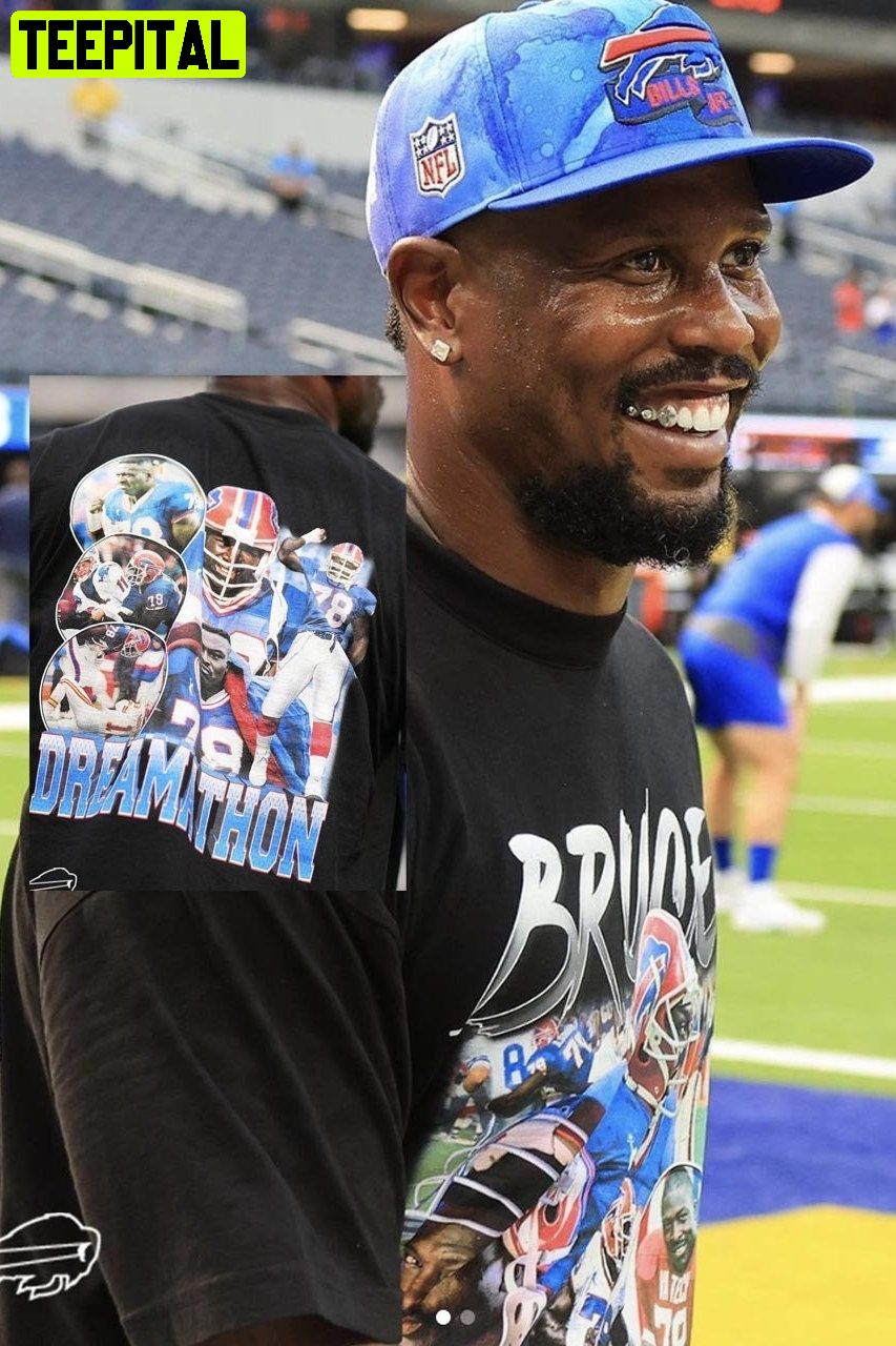 2022 Bruce Smith Buffalo Dreams Von Miller Unisex T-Shirt 2022 Bruce Smith Buffalo Dreams Von Miller Unisex T-Shirt