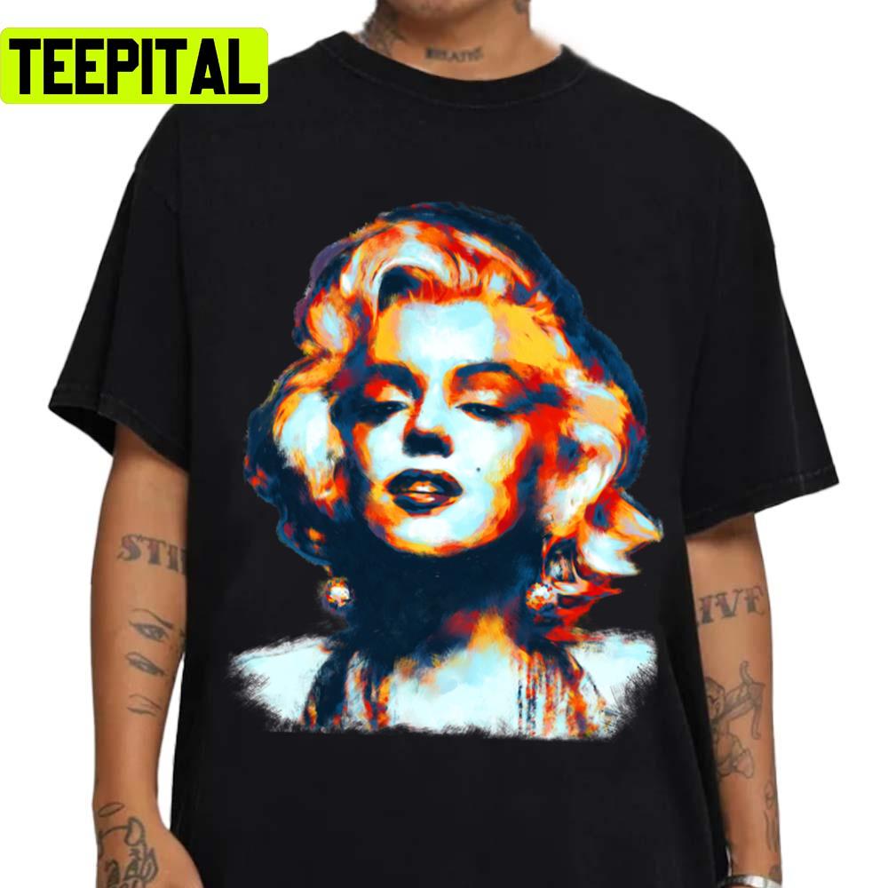 60s Marilyn Monroe Retro Painting Unisex Sweatshirt 60s Marilyn Monroe Retro Painting Unisex Sweatshirt