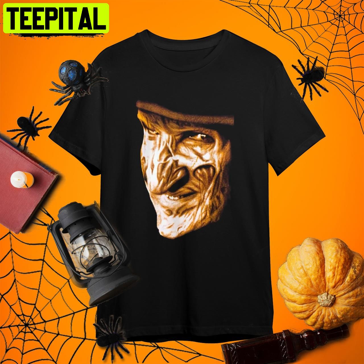 A Nightmare On Elm Street Freddy Krueger 00s Horror Freddy Krueger Retro Art Unisex T-Shirt A Nightmare On Elm Street Freddy Krueger 00s Horror Freddy Krueger Retro Art Unisex T-Shirt