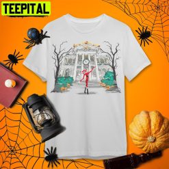 A Visit From Sandy Claws Disneyland Halloween Retro Art Unisex T-Shirt