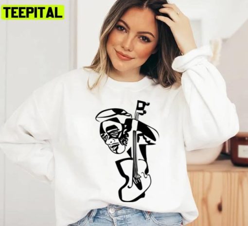 Abstract Charles Mingus Design Jazz Unisex Sweatshirt