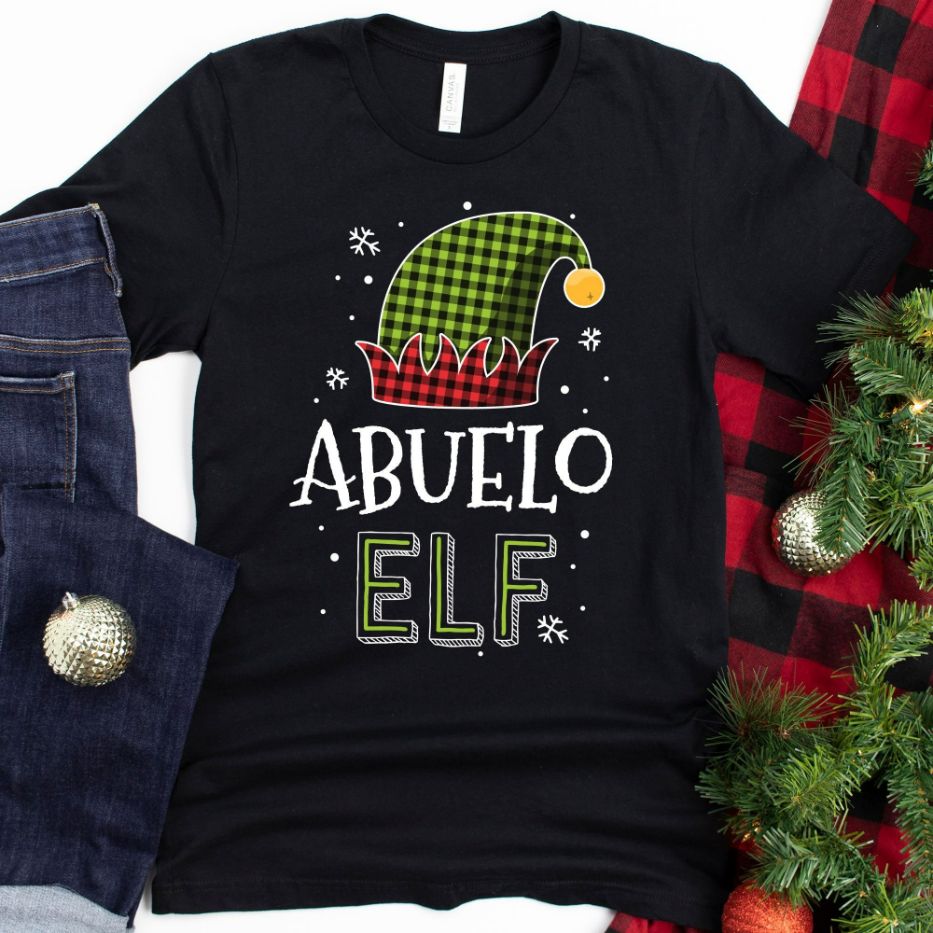 Abuelo Elf Christmas T-Shirt Abuelo Elf Christmas T-Shirt
