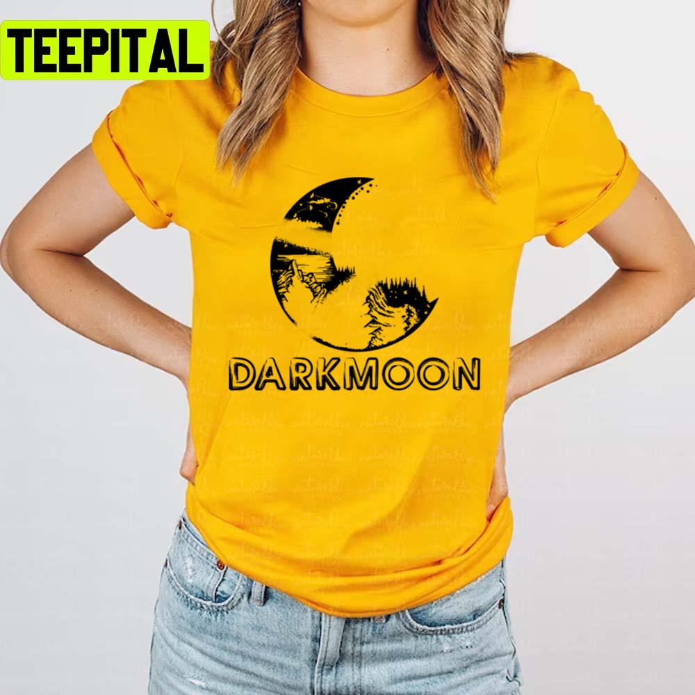 Aesthetic Design Darkmoon Crescent Unisex T-Shirt Aesthetic Design Darkmoon Crescent Unisex T-Shirt