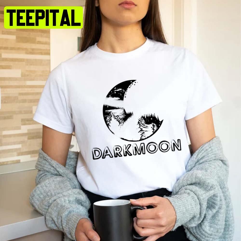 Aesthetic Design Darkmoon Crescent Unisex T-Shirt Aesthetic Design Darkmoon Crescent Unisex T-Shirt