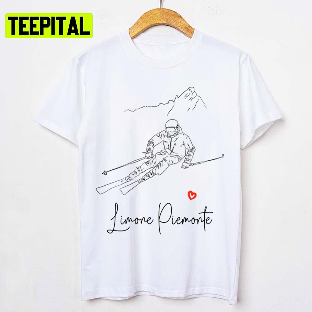 Aesthetic Design Limone Piemonte Unisex T-Shirt Aesthetic Design Limone Piemonte Unisex T-Shirt