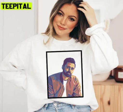 Aesthetic Portrait Hasan Minhaj Funny Hasan Minhaj Unisex T-Shirt