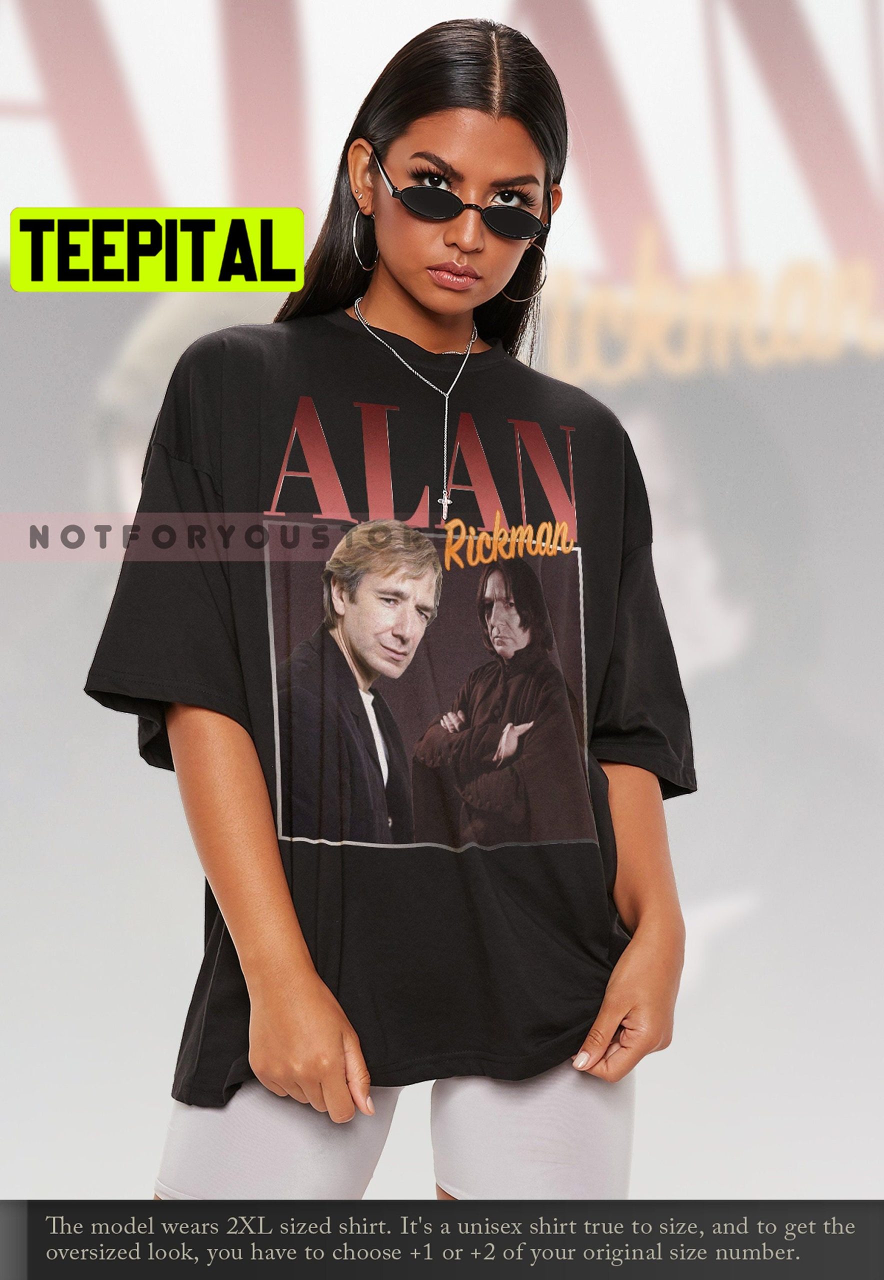 Alan Rickman 90s Trending Unisex T-Shirt Alan Rickman 90s Trending Unisex T-Shirt
