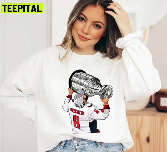 Alex Ovechkin Kiss The Stan Cup Unisex T-Shirt Alex Ovechkin Kiss The Stan Cup Unisex T-Shirt