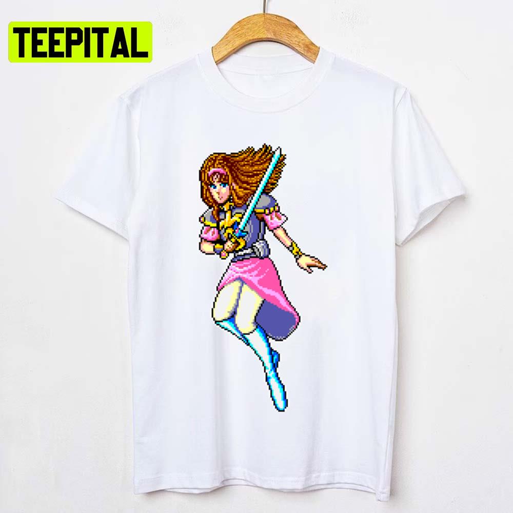 Alis Pixelart Phantasy Star Online Unisex Sweatshirt Alis Pixelart Phantasy Star Online Unisex Sweatshirt