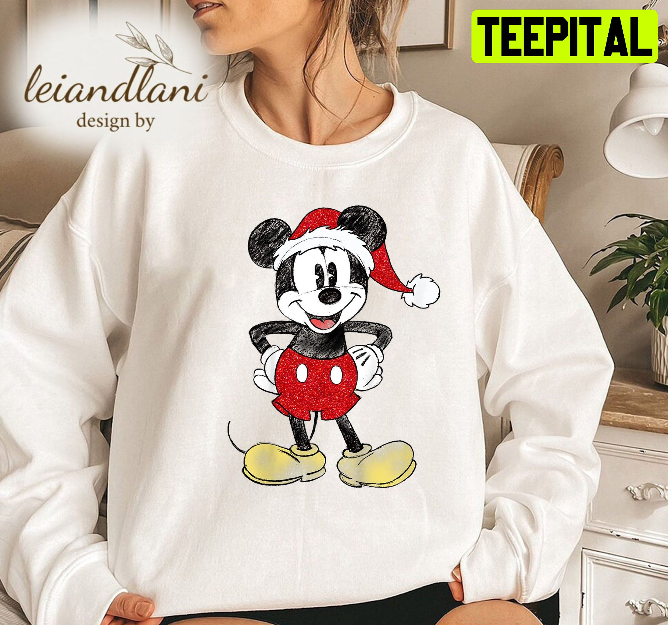 And Minnie Walt Mickey Mouse Christmas Sweatshirt And Minnie Walt Mickey Mouse Christmas Sweatshirt