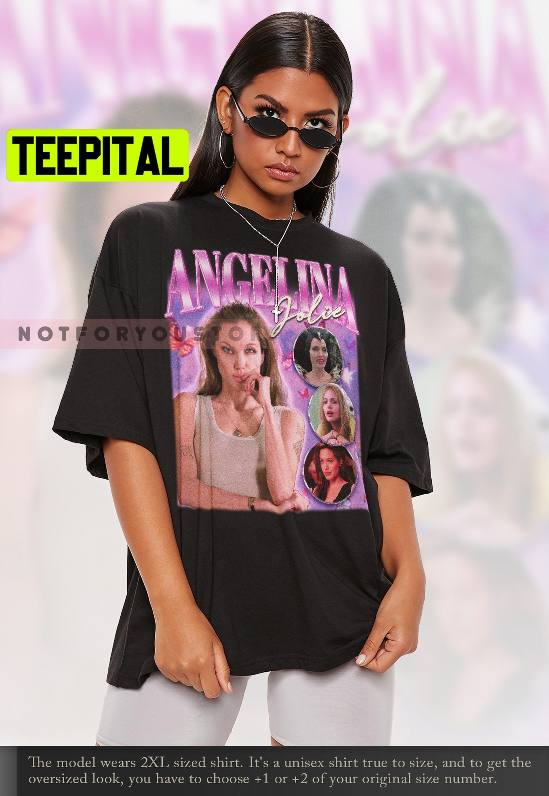 Angelina Jolie Trending Unisex T-Shirt Angelina Jolie Trending Unisex T-Shirt