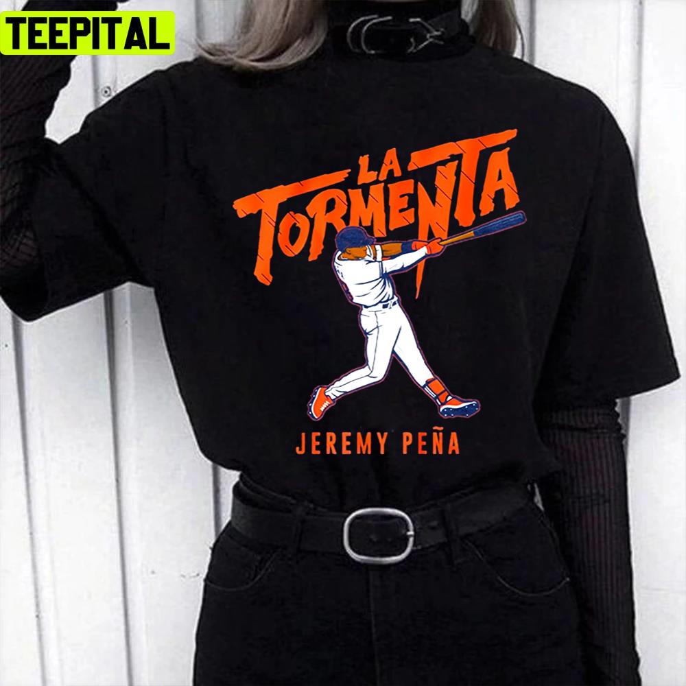 Animated Design Jeremy Peña Houston Astros Unisex T-Shirt Animated Design Jeremy Peña Houston Astros Unisex T-Shirt