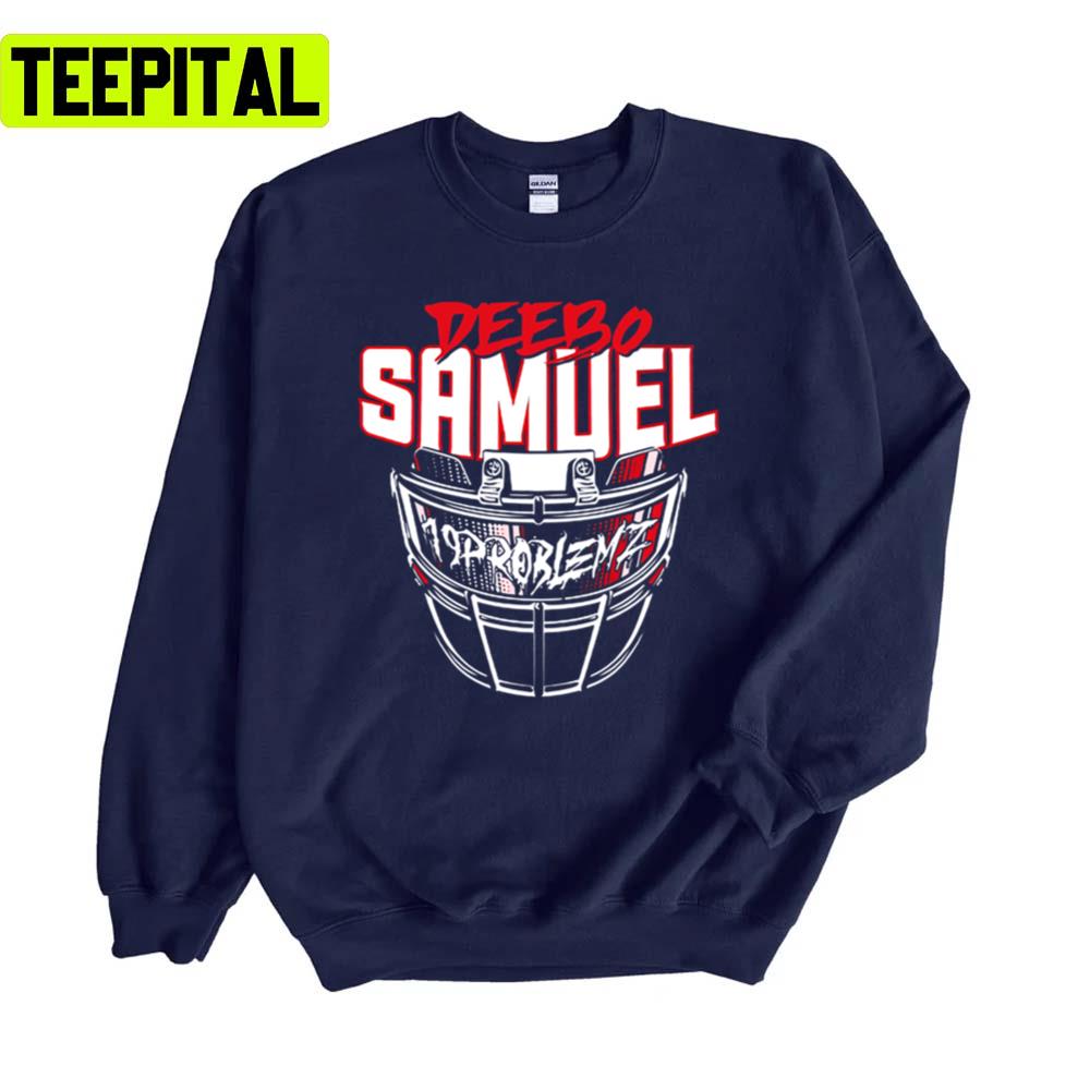 Animated Helmet Design Football Deebo Samuel Unisex Sweatshirt Animated Helmet Design Football Deebo Samuel Unisex Sweatshirt
