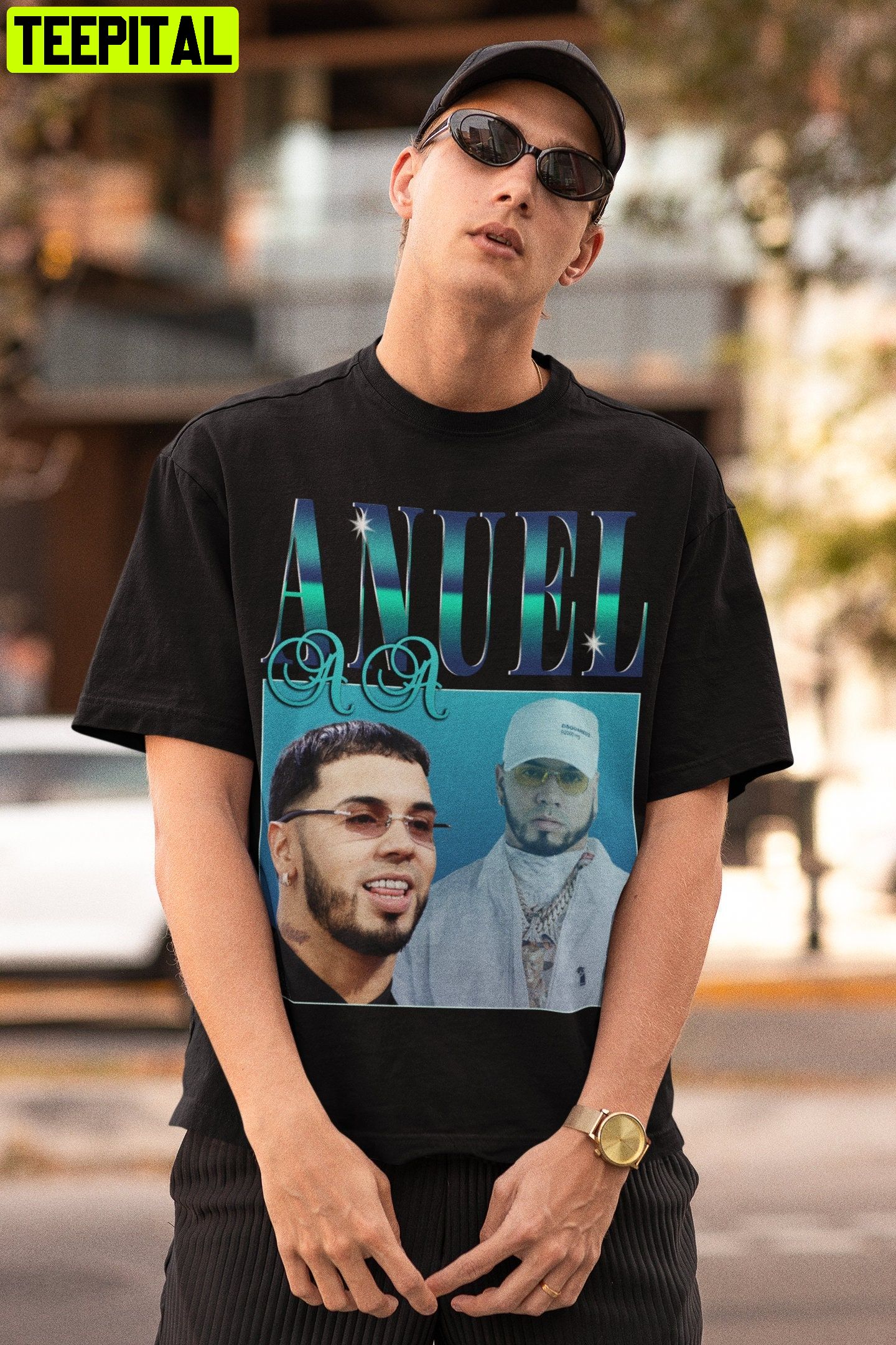 Anuel Aa 90s Rap Hip Hop Retro Design T-Shirt Anuel Aa 90s Rap Hip Hop Retro Design T-Shirt