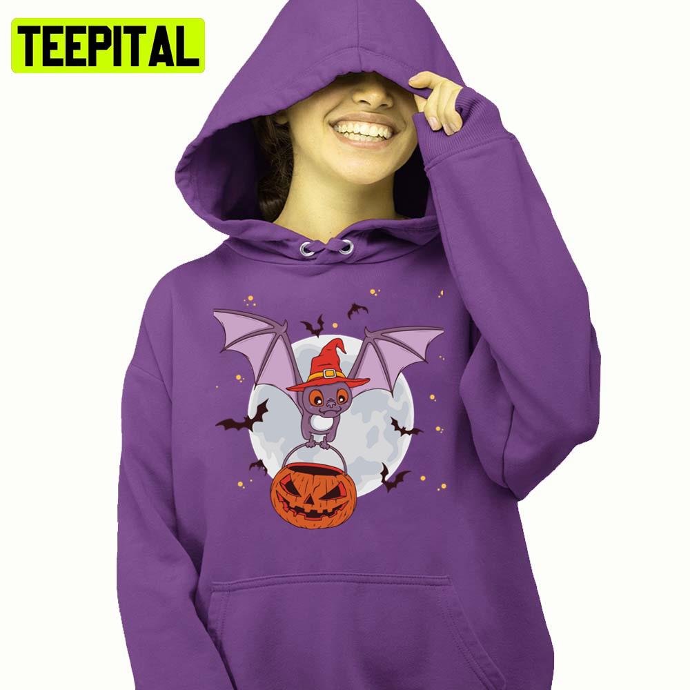 Baby Bat Asking For Treat Miaowhalloween Hoodie Baby Bat Asking For Treat Miaowhalloween Hoodie