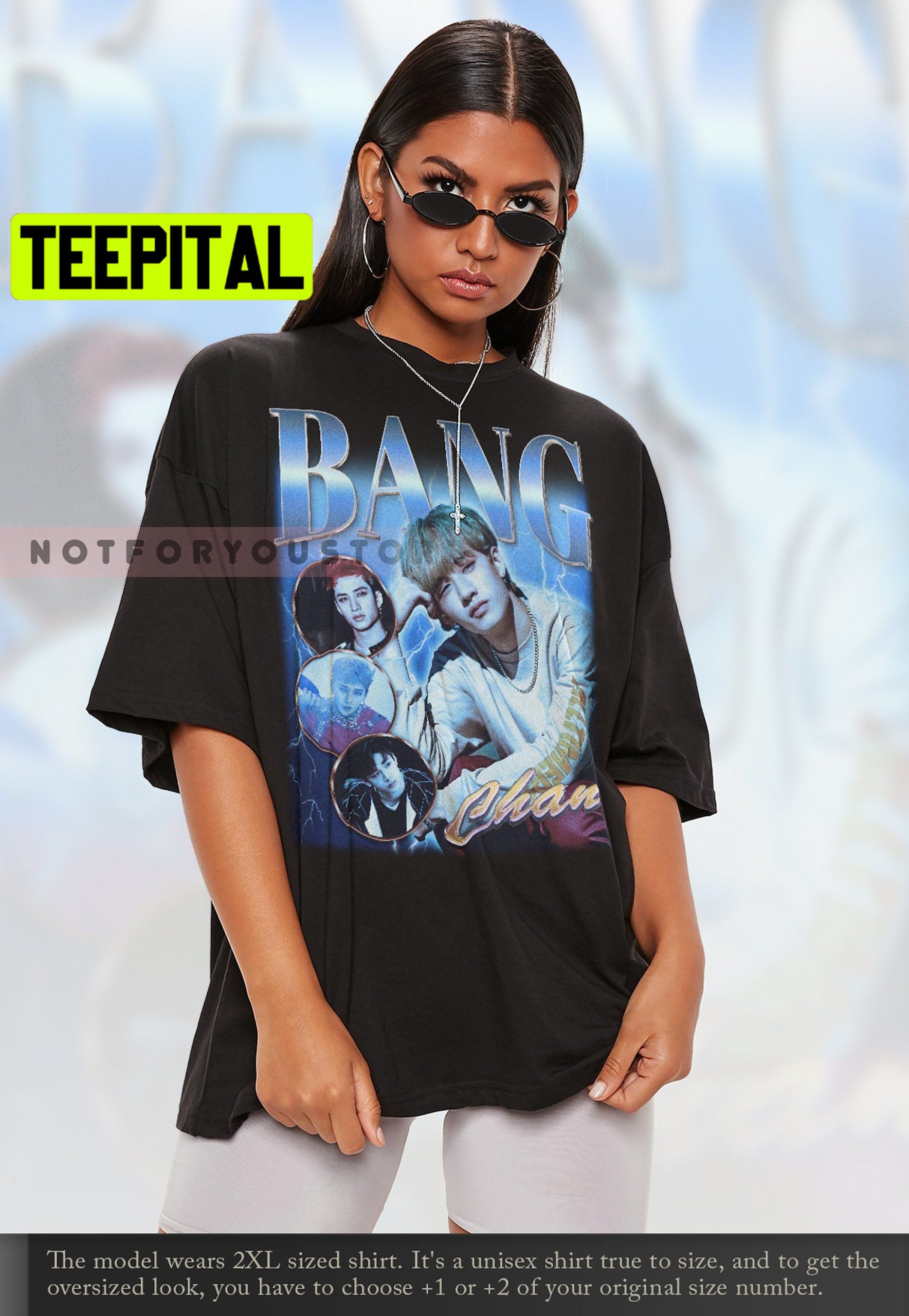 Bang Chan Kpop Homage Trending Unisex T-Shirt Bang Chan Kpop Homage Trending Unisex T-Shirt