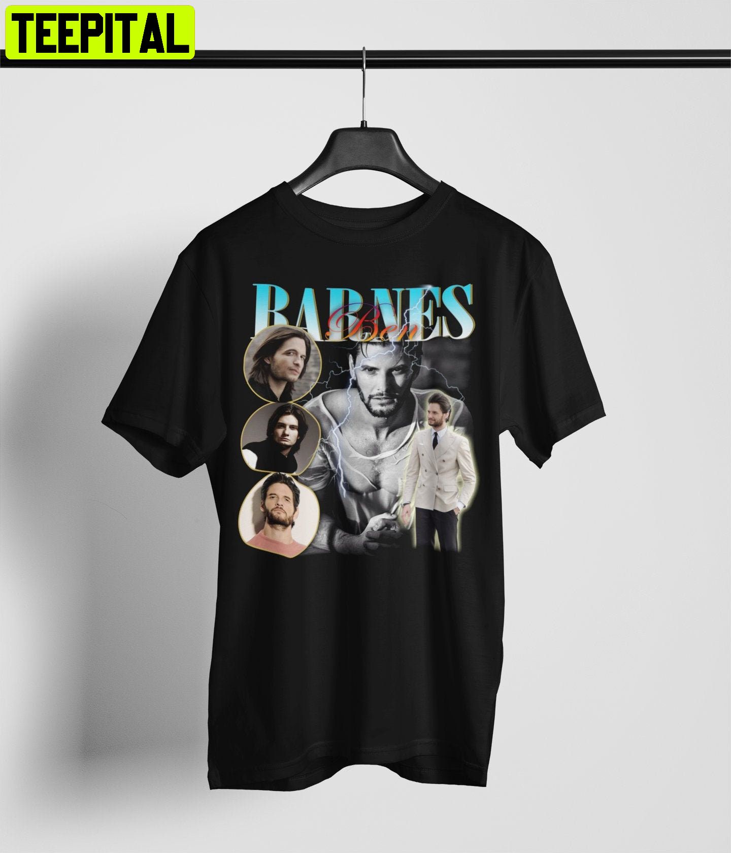 Ben Barnes Vintage Inspired 90s Rap Unisex T-Shirt Ben Barnes Vintage Inspired 90s Rap Unisex T-Shirt