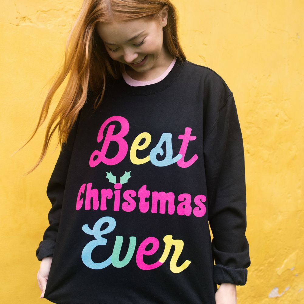 Best Christmas Ever Women's Christmas Sweatshirt Best Christmas Ever Women's Christmas Sweatshirt