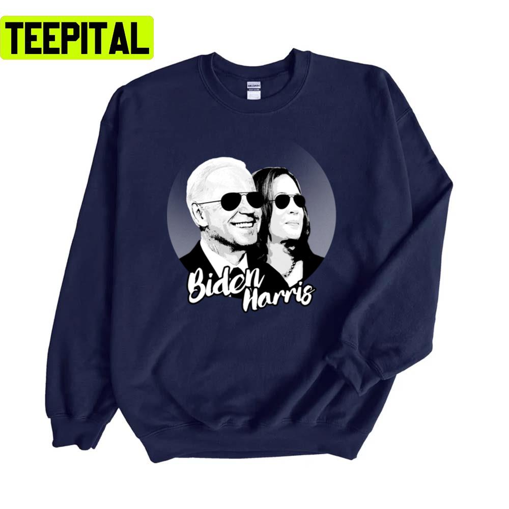 Biden Harris 2020 Merch Black And White Art Unisex Sweatshirt Biden Harris 2020 Merch Black And White Art Unisex Sweatshirt