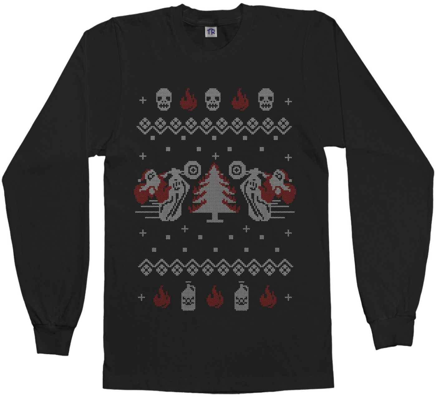 Biker Ugly Christmas Sweater Biker Ugly Christmas Sweater