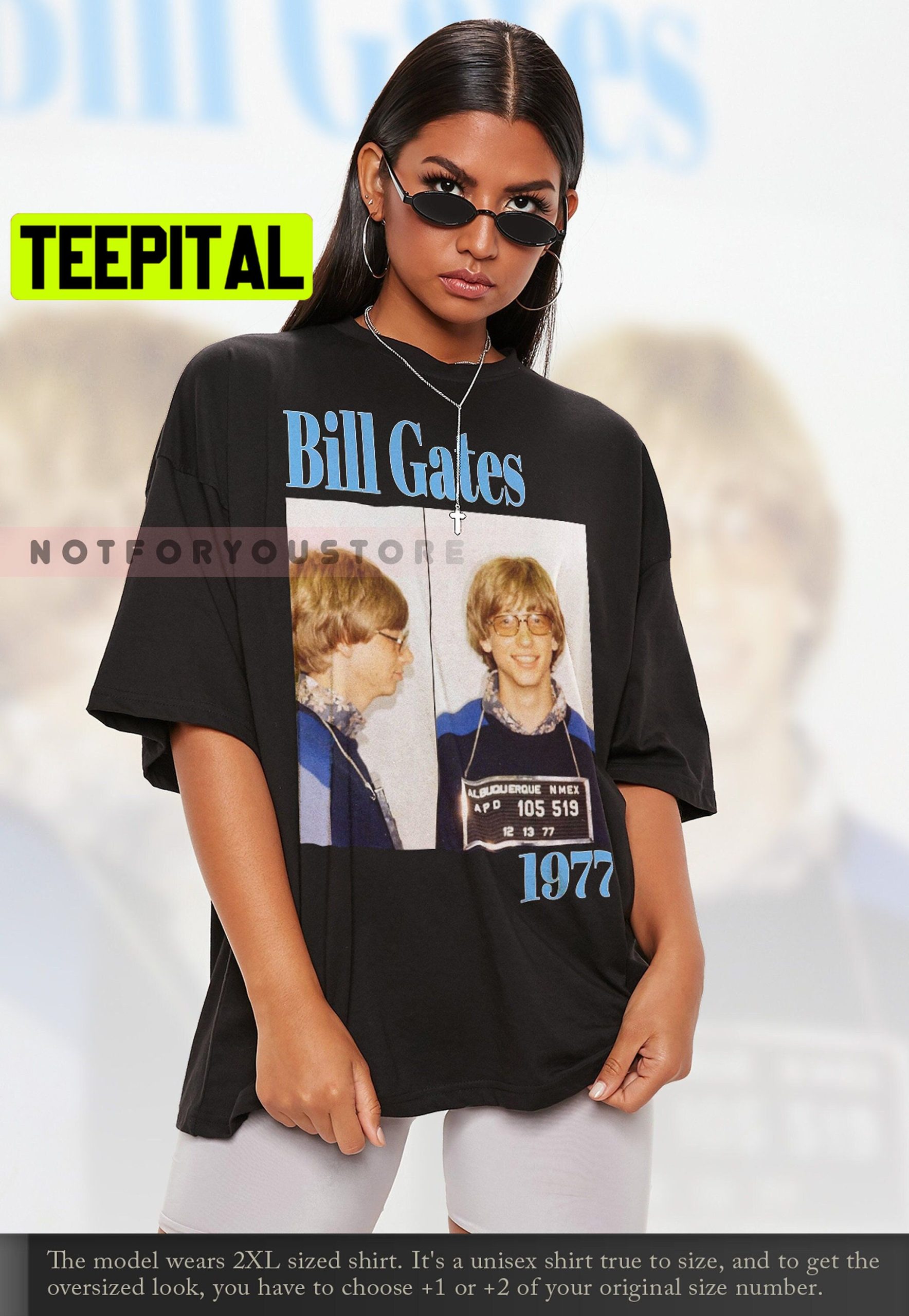 Bill Gates Mugshot Trending Unisex T-Shirt Bill Gates Mugshot Trending Unisex T-Shirt
