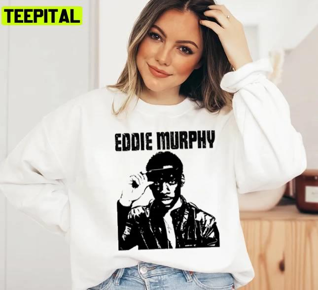Black And White Portrait Eddie Murphy Designs Unisex T-Shirt Black And White Portrait Eddie Murphy Designs Unisex T-Shirt