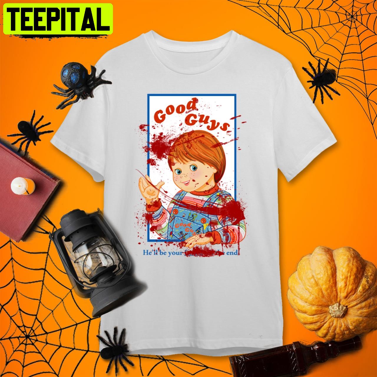 Bloody Good Guys Chucky Retro Art Unisex T-Shirt Bloody Good Guys Chucky Retro Art Unisex T-Shirt