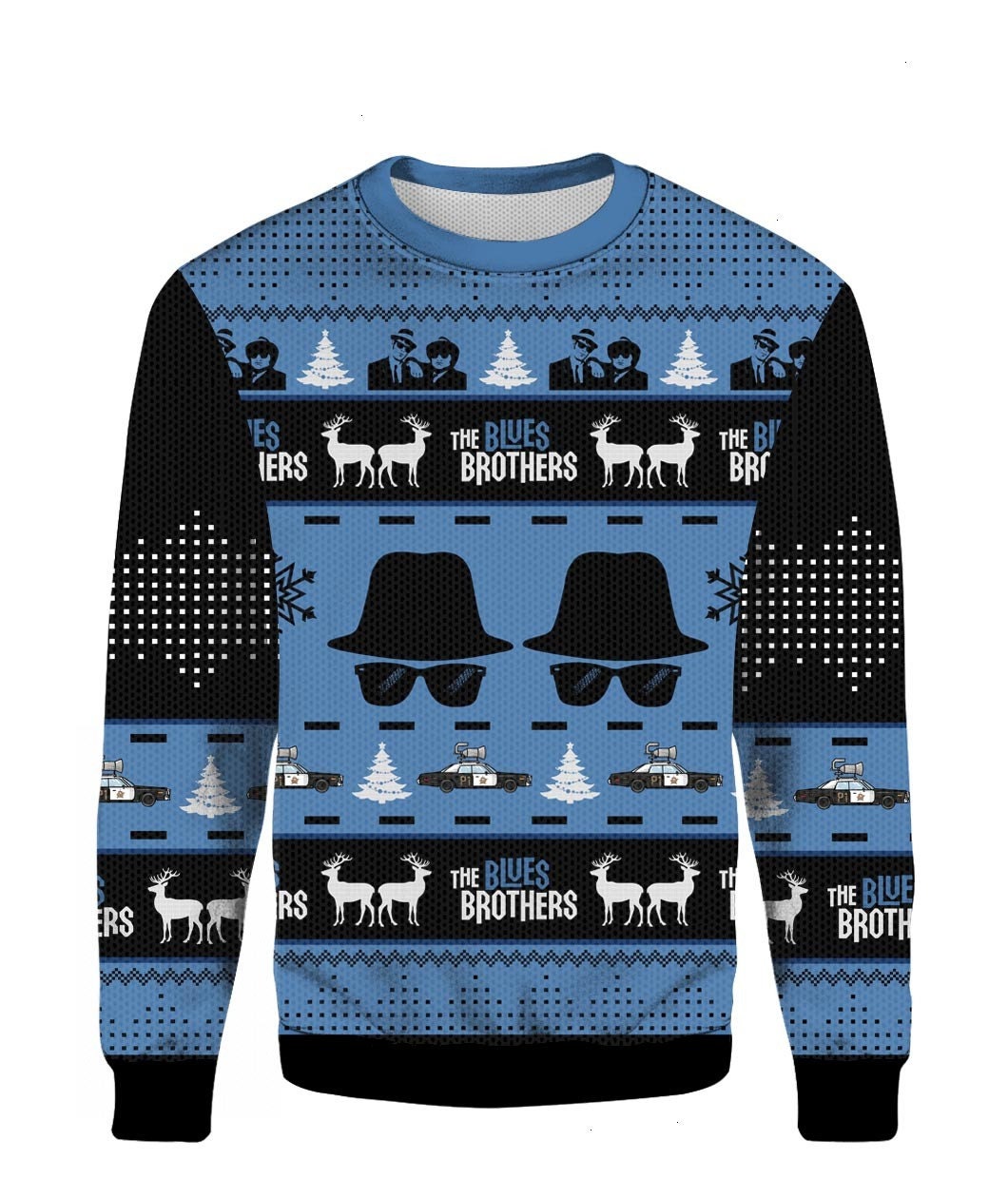 Blues Brothers Quotes Ugly 3D Xmas Sweater Blues Brothers Quotes Ugly 3D Xmas Sweater